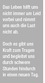 Bestattung Zitat